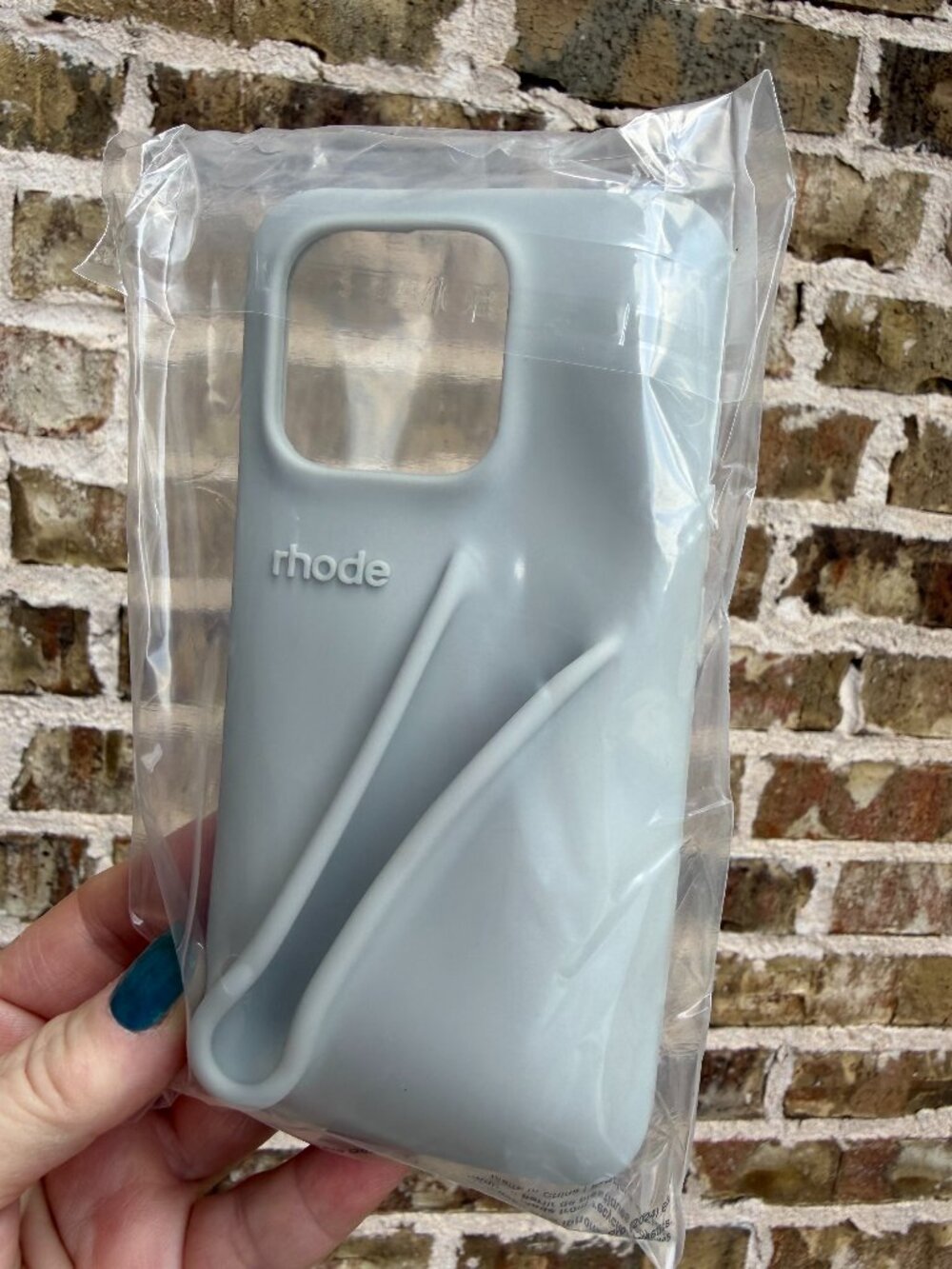 BRAND NEW RHODE Phone Lip Case - Grey, for iPhone 16 PRO